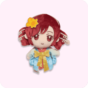 Fat Teto Plush With Flower Petal Pin