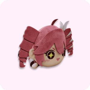 Lying Fat Teto Plush With Hairpin